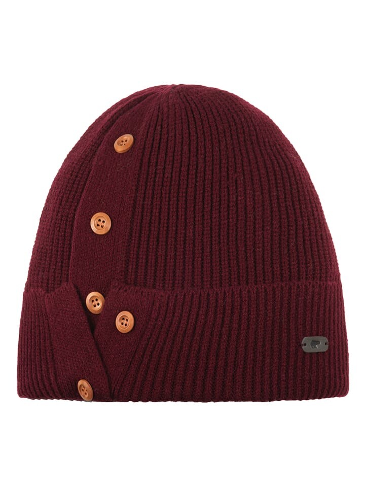 

Шапка Eisbär Beanie Cole, бордо