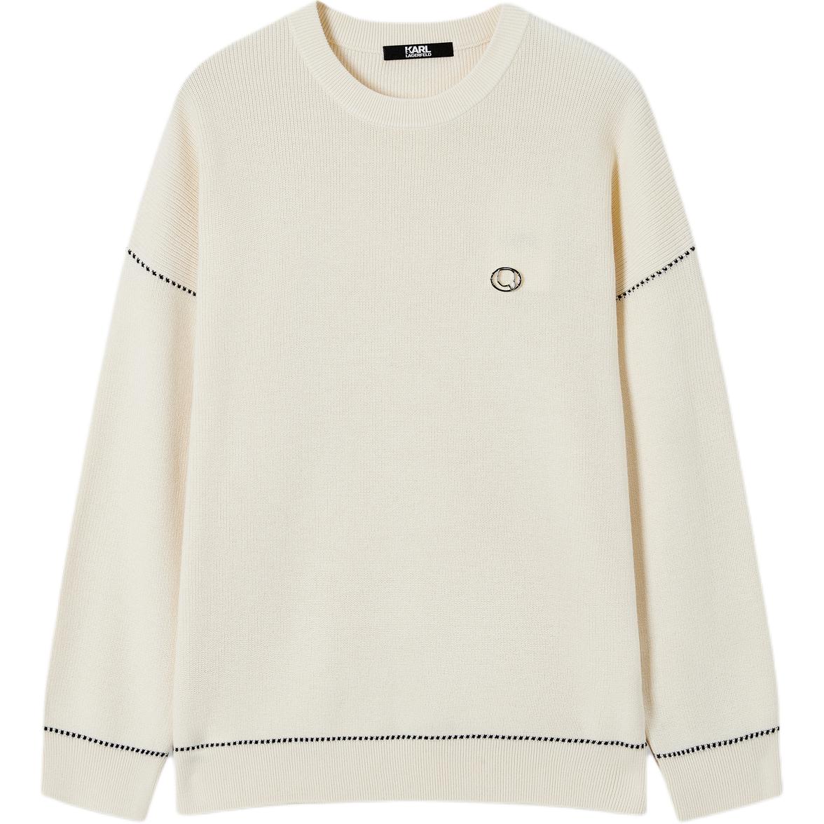 

KARL LAGERFELD SS26 Трикотаж Unisex KARL LAGERFELD / Karl Lagerfeld Jeans, экрю