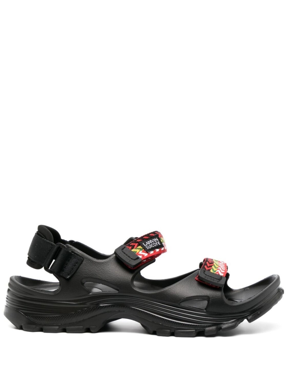 

Lanvin сандалии Curb из коллаборации с Suicoke, черный