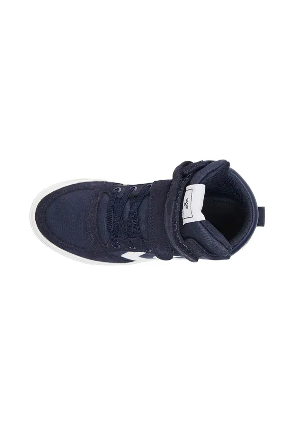 Кроссовки высокие Hummel Slimmer stadil high jr high top trainers, темно-синий — фото 2