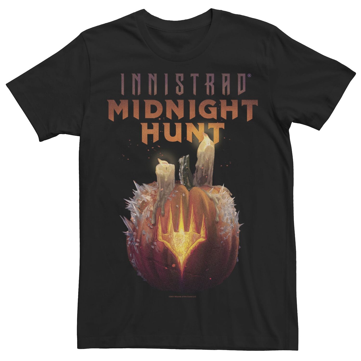 

Мужская футболка Magic: The Gathering Innistrad Midnight Hunt с тыквой Licensed Character
