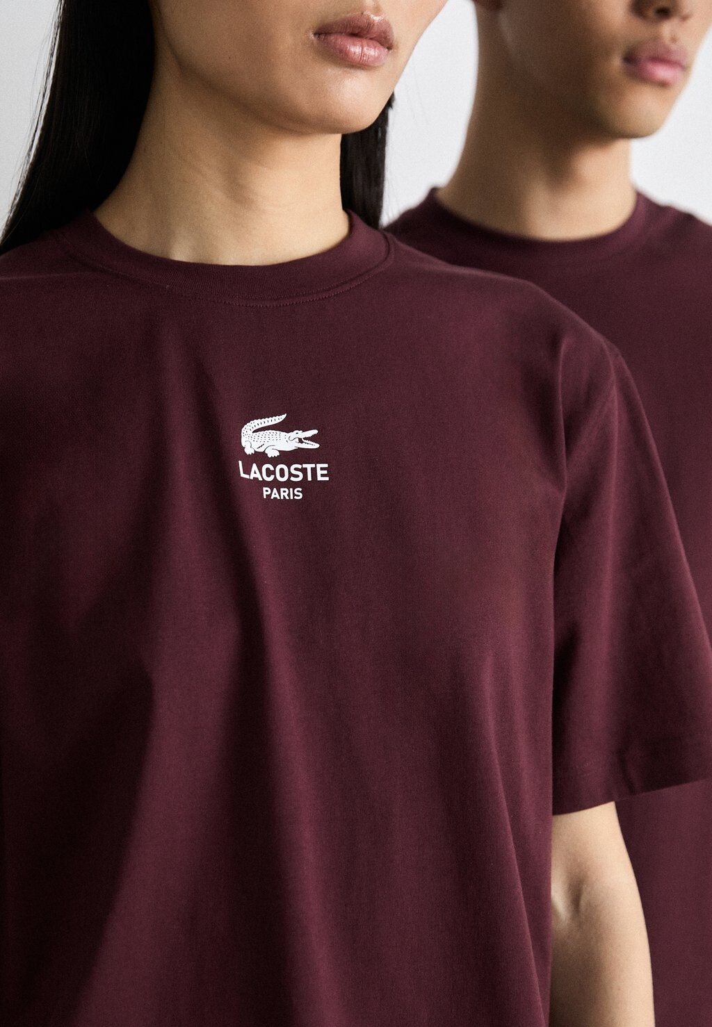 

Базовая футболка UNISEX Lacoste, бордовый