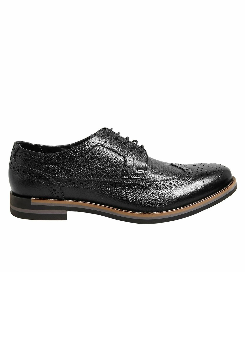 Деловые туфли на шнуровке TRISOLE BROGUES Marks & Spencer, цвет black — фото 2