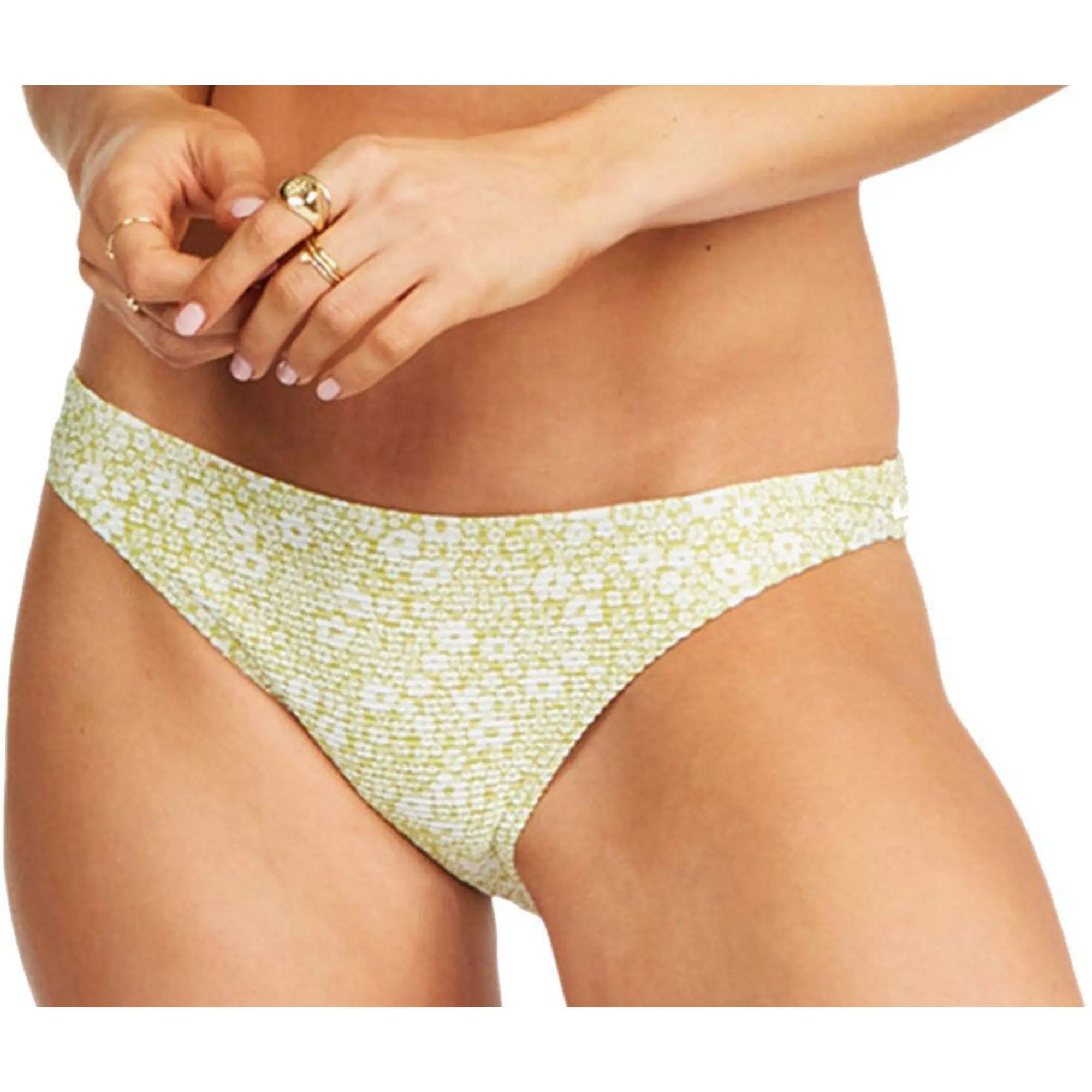 

Женские плавки от бикини Little Whispers Tropic с низкой посадкой Billabong, Lime