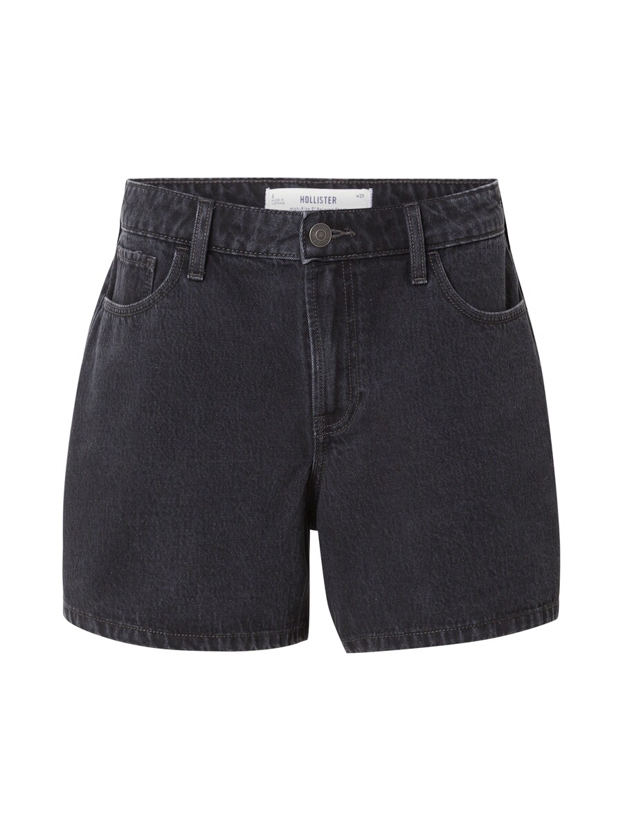 

Обычные джинсы HOLLISTER, черный деним