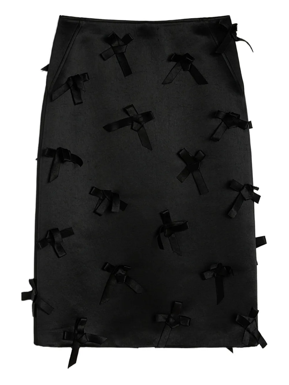 

Юбка миди с бантом JIL SANDER, черный