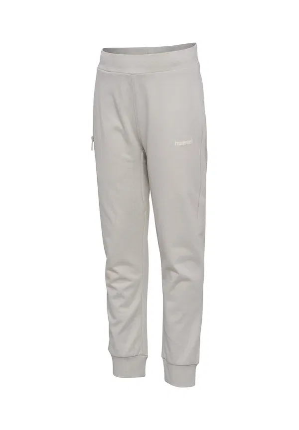 Штаны спортивные Hummel Hmljr regular adj waist pants tracksuit bottoms, лунный камень — фото 4