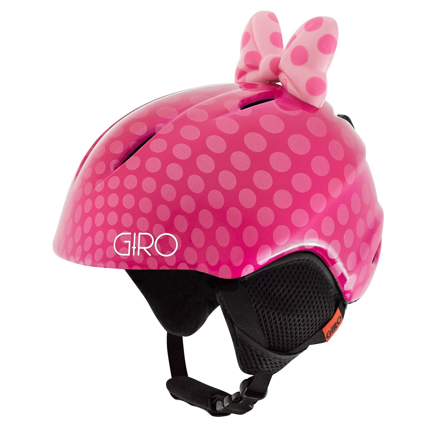 

Шлем Giro Launch Plus, цвет Pink Bow Polka Dots