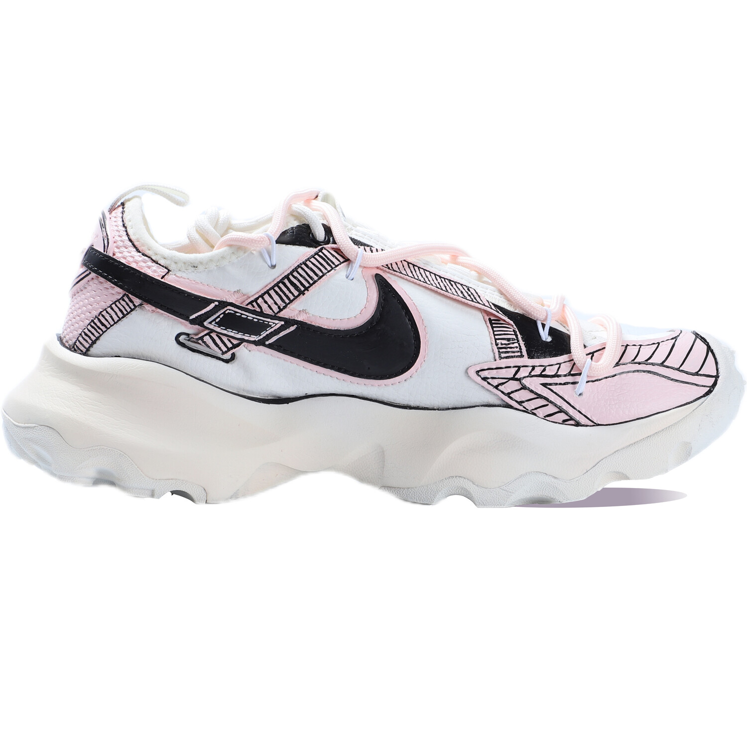 

TC 7900 Кроссовки Lifestyle женские с низким верхом розового цвета Nike, цвет Ivory White, Розовый, TC 7900 Кроссовки Lifestyle женские с низким верхом розового цвета Nike, цвет Ivory White