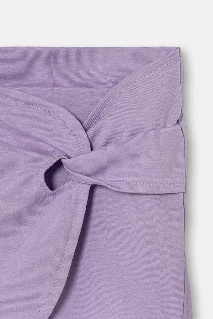 Шорты спортивные из хлопка United Colors of Benetton, фиолетовый — фото 3