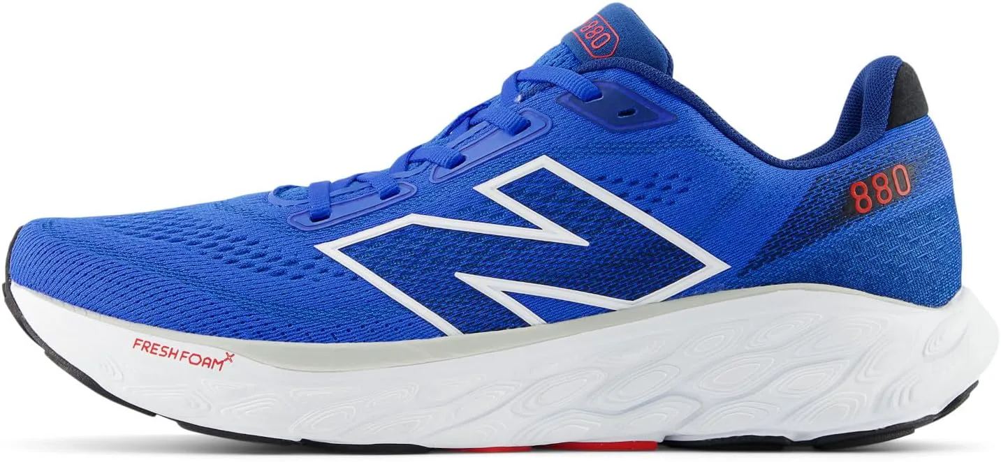 Мужские кроссовки для бега New Balance Fresh Foam X 880 V14, синий/красный — фото 3