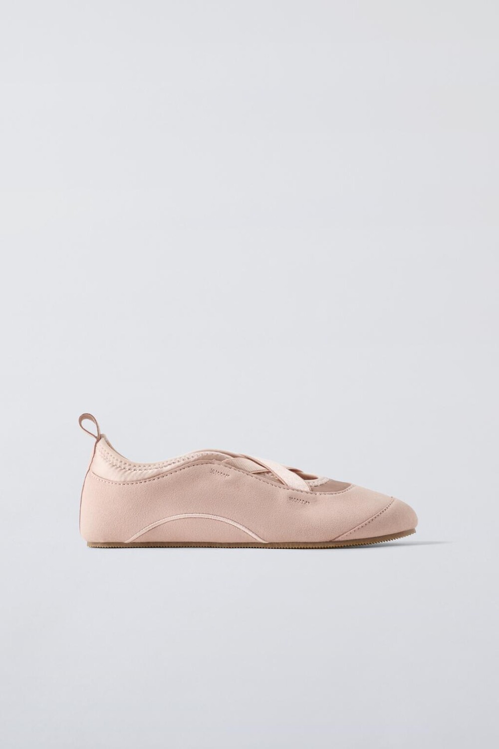

Балетки плоские ZARA, розовый
