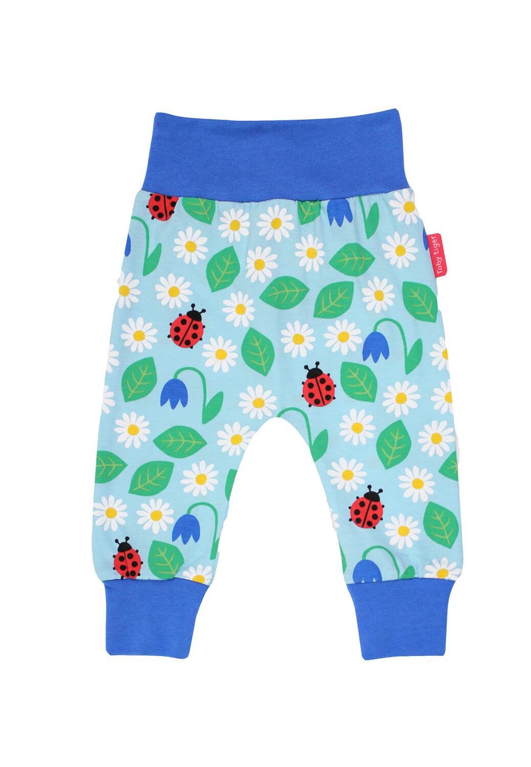 

Тканевые брюки Toby Tiger mit Marienkäfer Print, синий