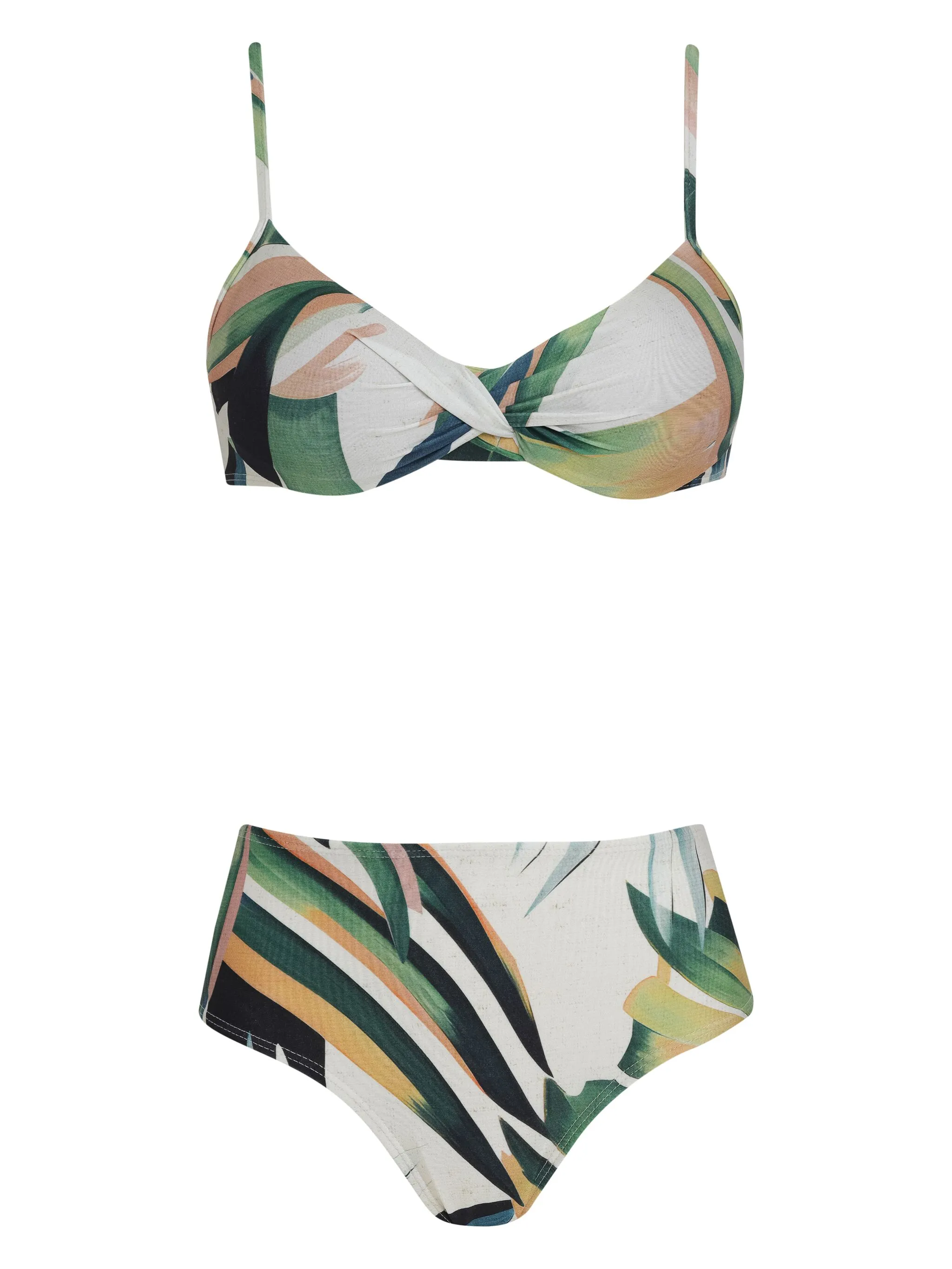 

Бикини с цветочным принтом Lygia & Nanny, белый