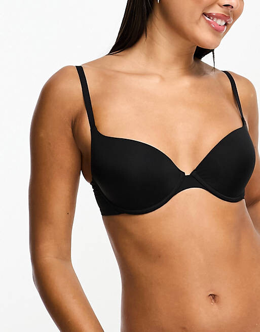 

Бюстгальтер-футболка Wonderbra черный