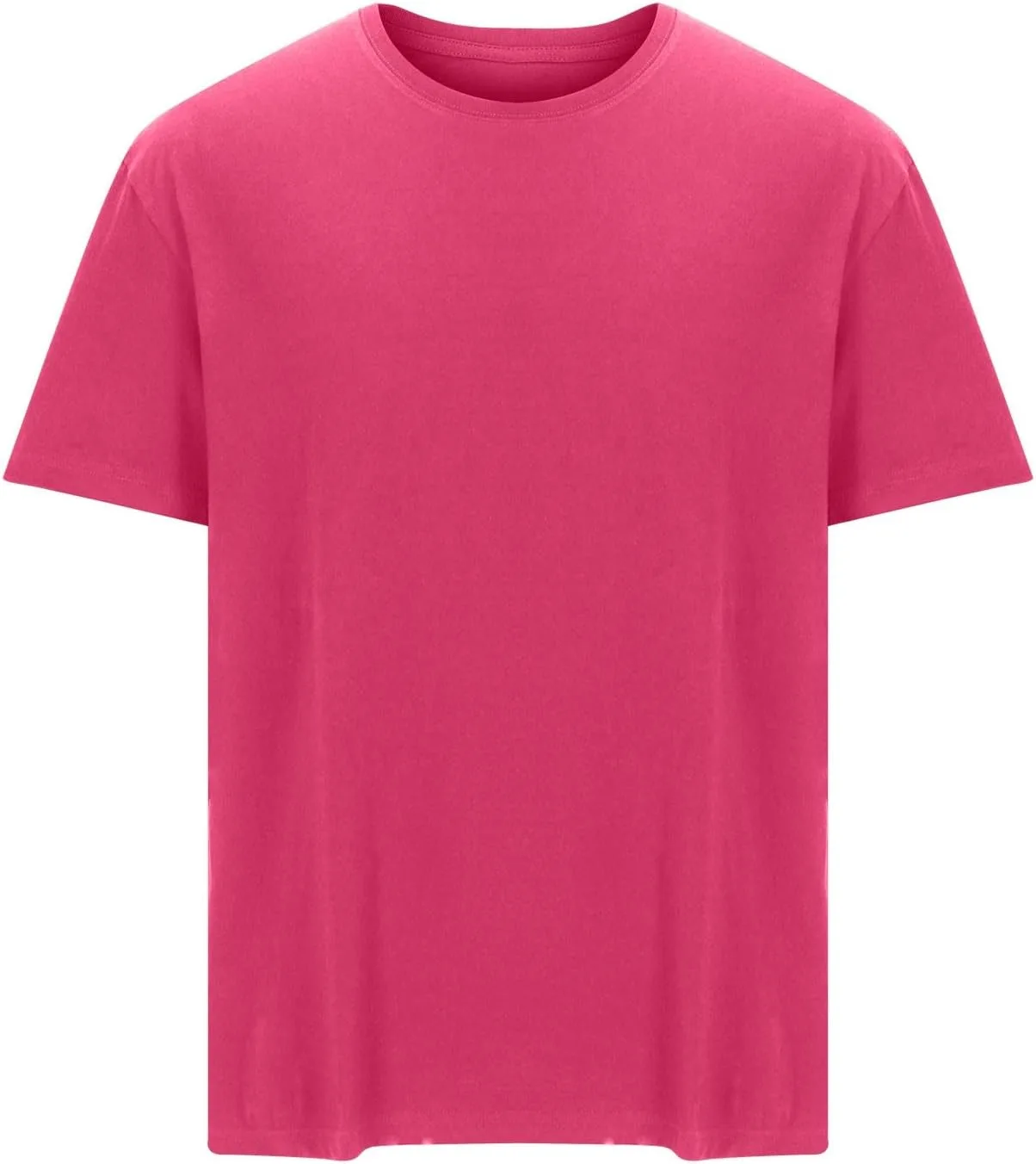 

Мужская классическая футболка из хлопка с коротким рукавом и круглым вырезом