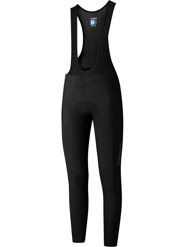 

Функциональные брюки SHIMANO Fahrrad- Trägerhose ELEMENT Bib Tights w/o chamois, черный