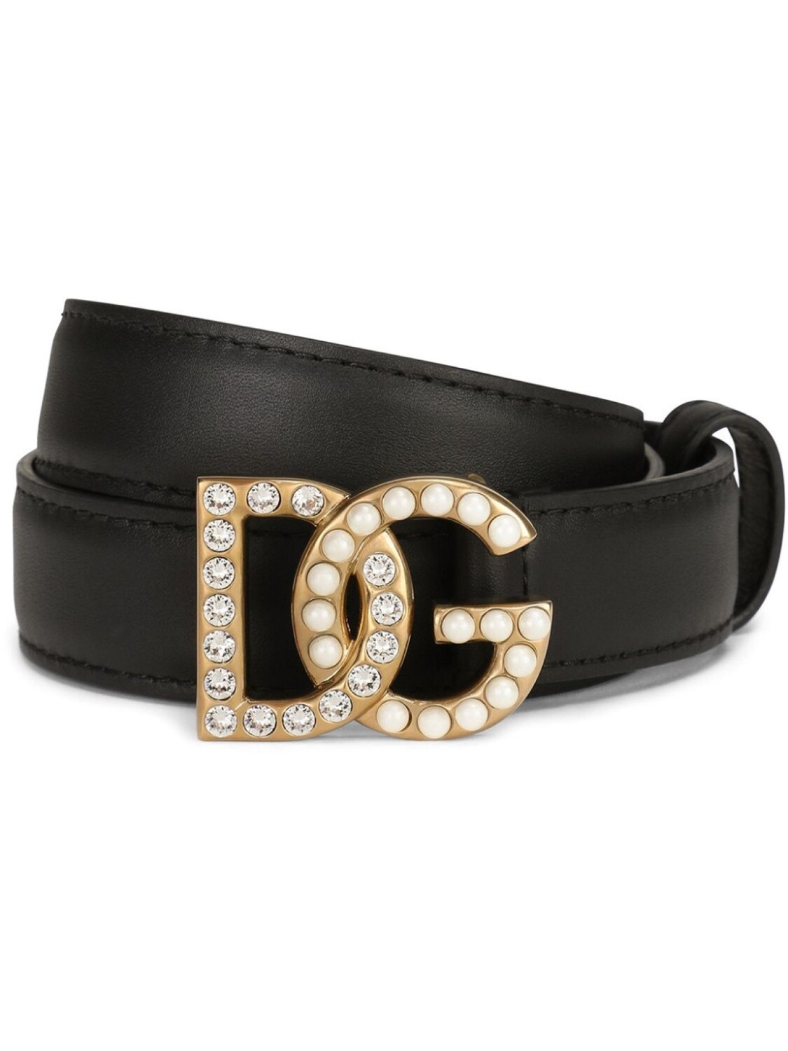 

Dolce & Gabbana ремень с логотипом DG, черный
