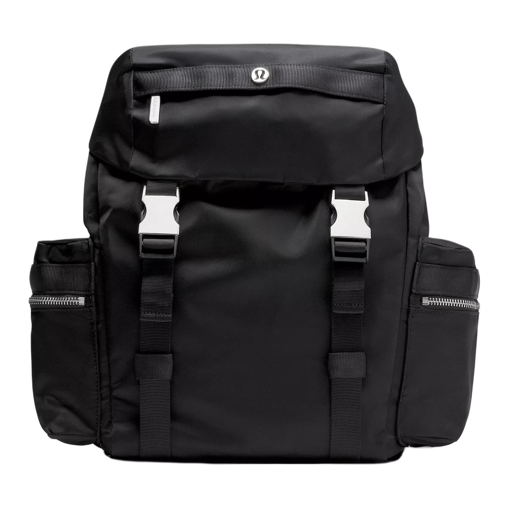 

Lululemon Мини-нейлоновый рюкзак женский черный, Black
