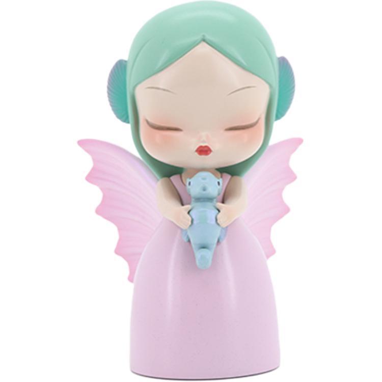 

Белая ночная сказка, Ocean Song трендовые фигурки POP MART, Bean blossom seahorse