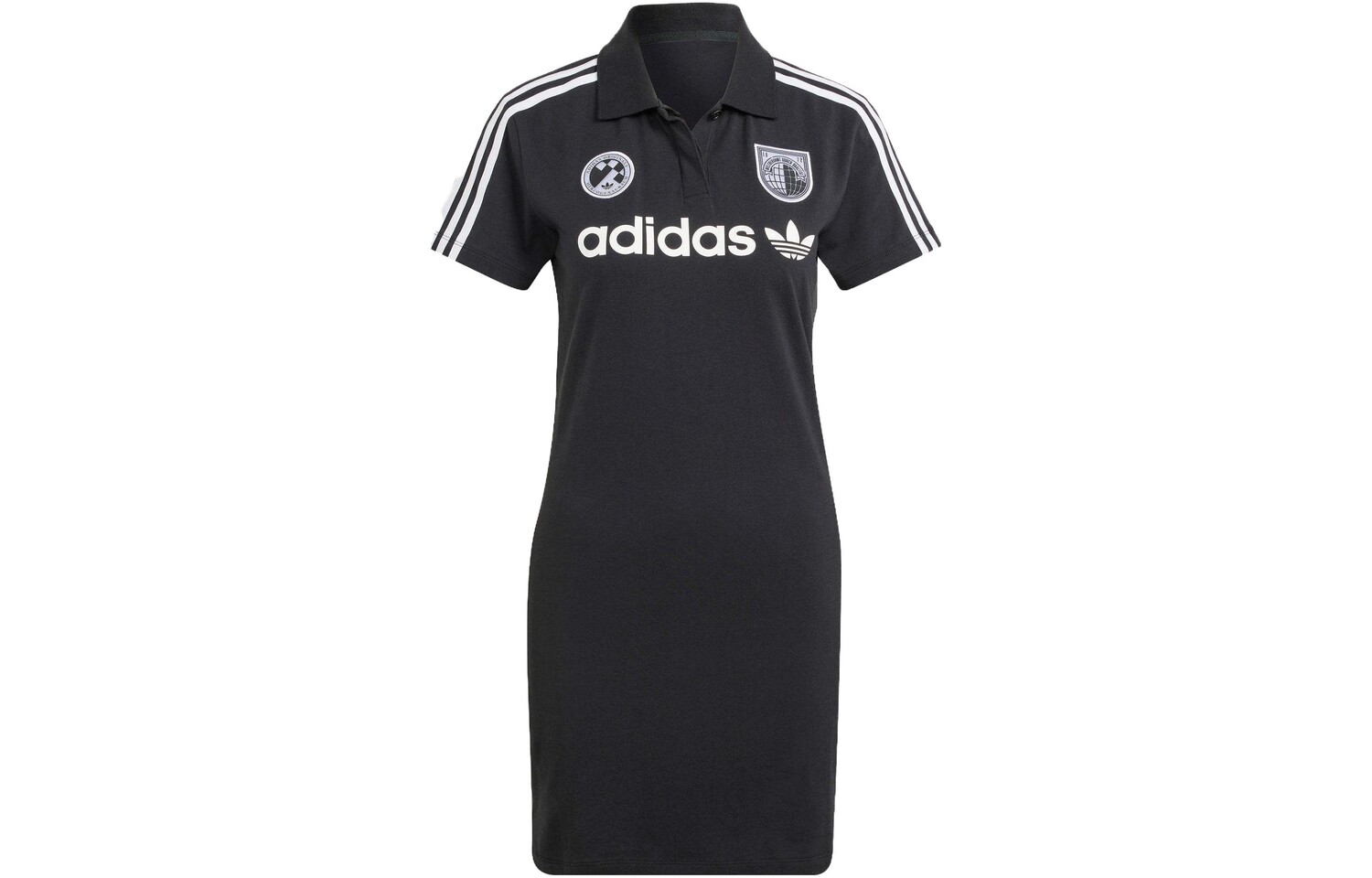 

Adidas Originals Женские шорты-платье с рукавами, цвет Black
