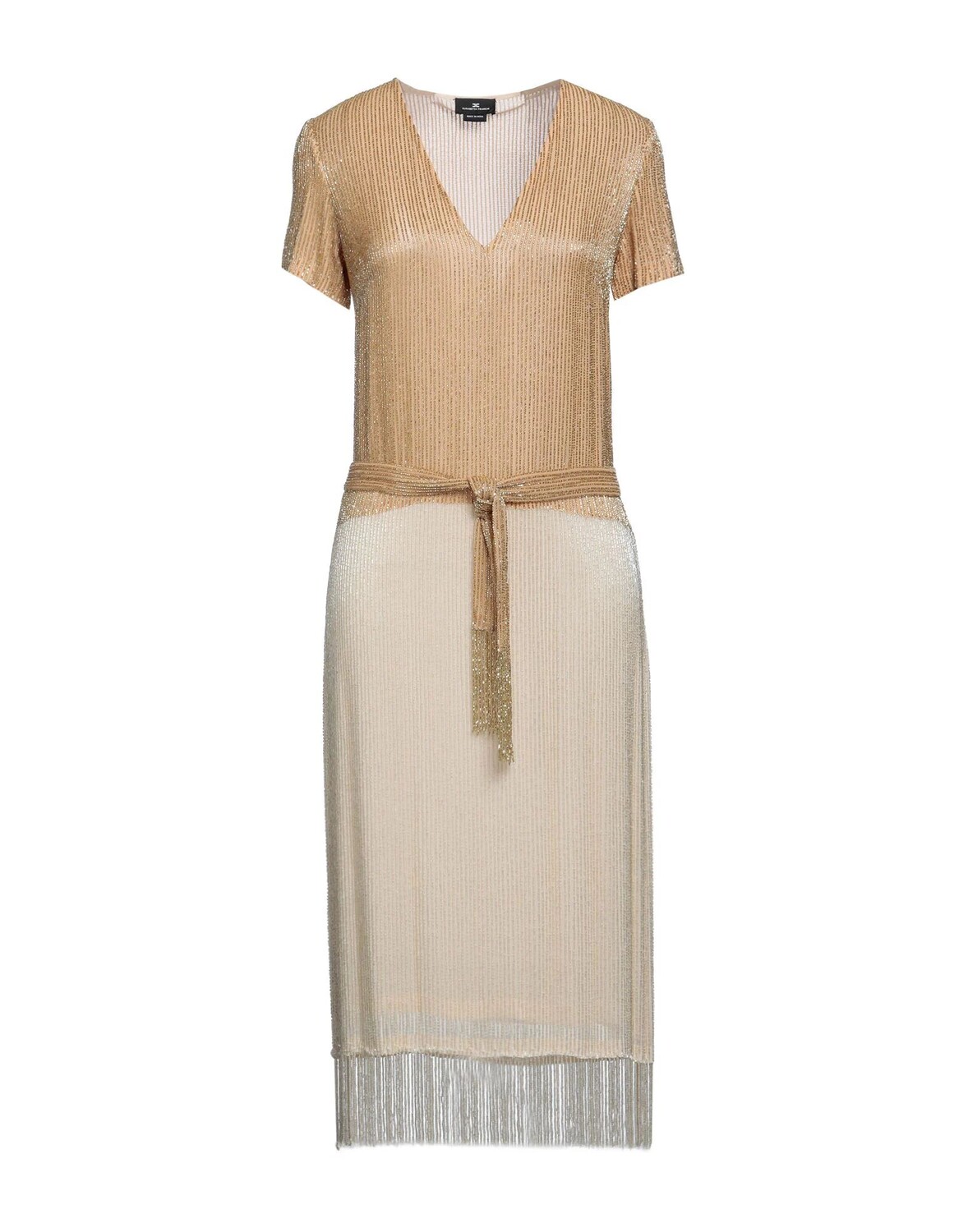 

Платье Elisabetta Franchi, бежевый