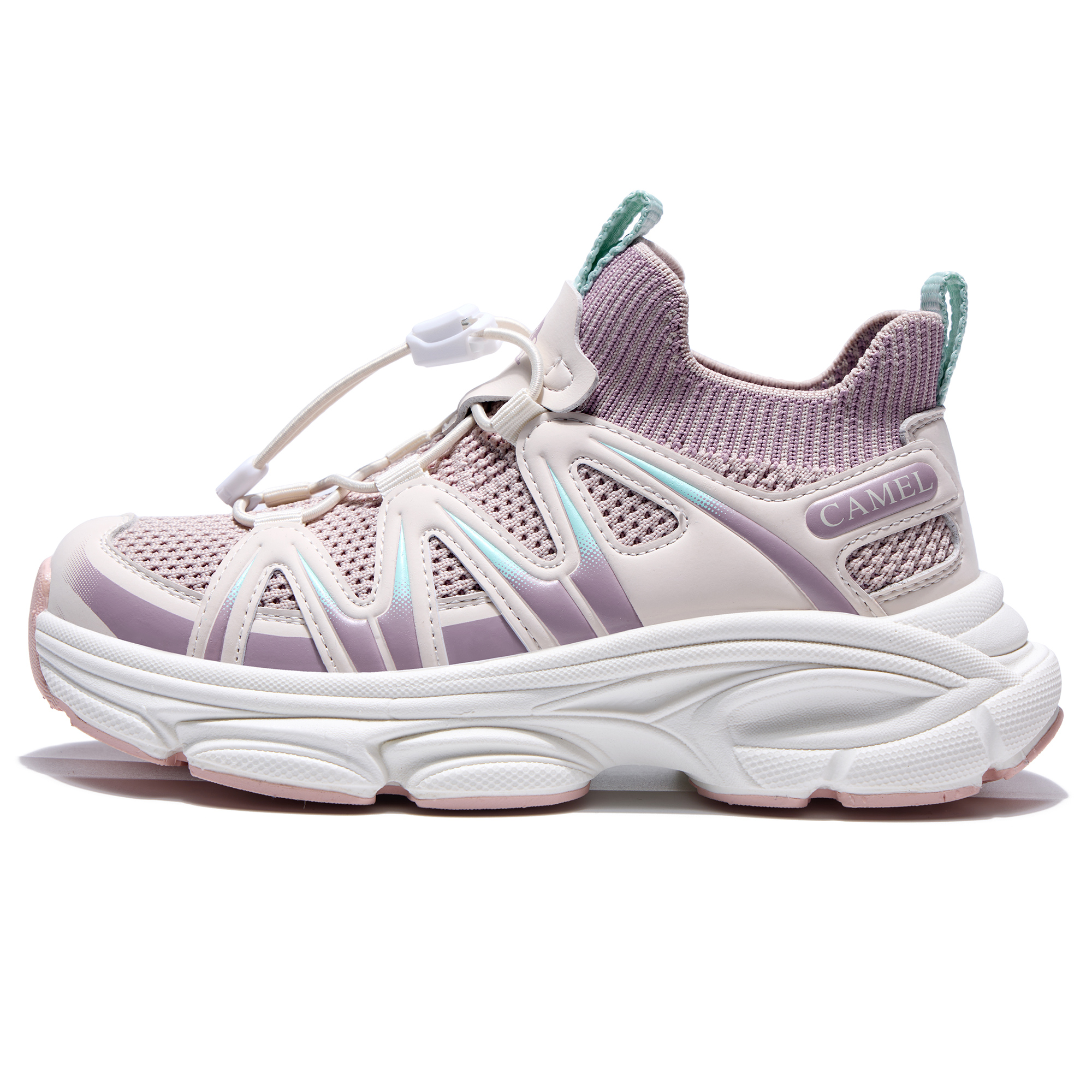 

Slip Resistant низкие повседневные кроссовки Kids' CAMEL, розовый