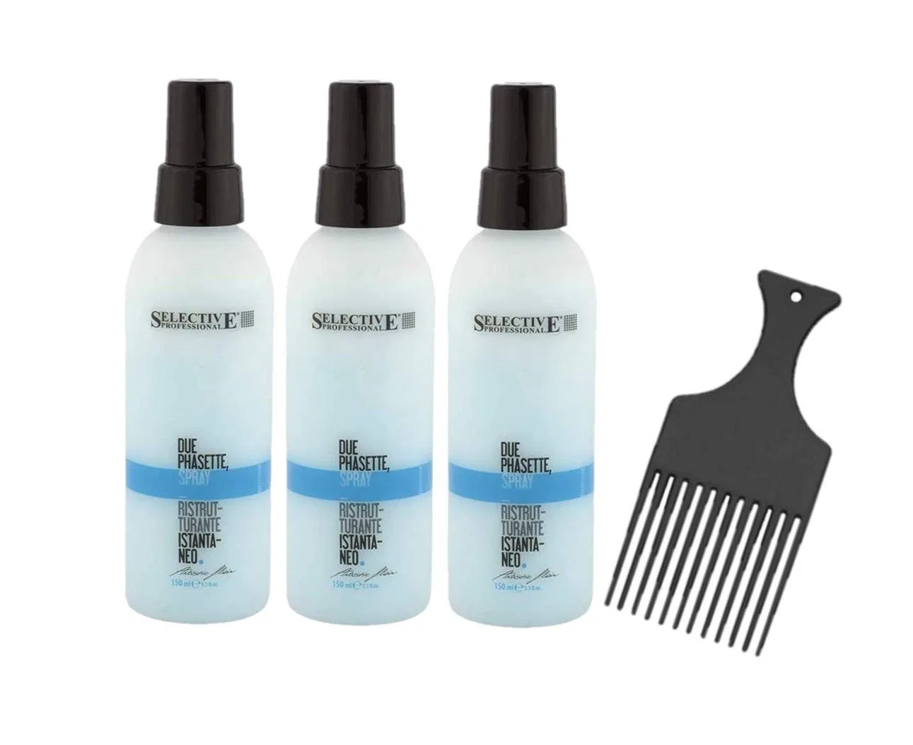 Восстанавливающий спрей Selective Artistic Hair Due Phasette, 150 мл, 3 шт. Gieseke