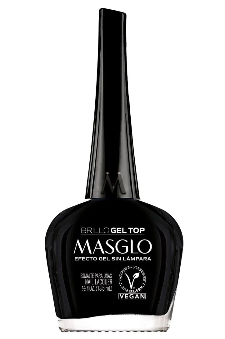 Верхнее покрытие для ногтей «Top Coat Effect Gel Glossy S/Lamp» от Masglo Masglo