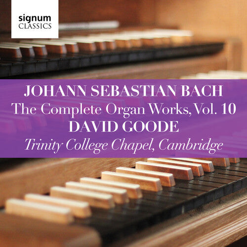 

CD диск Bach, J.S. / Goode: Complete Organ Works 10