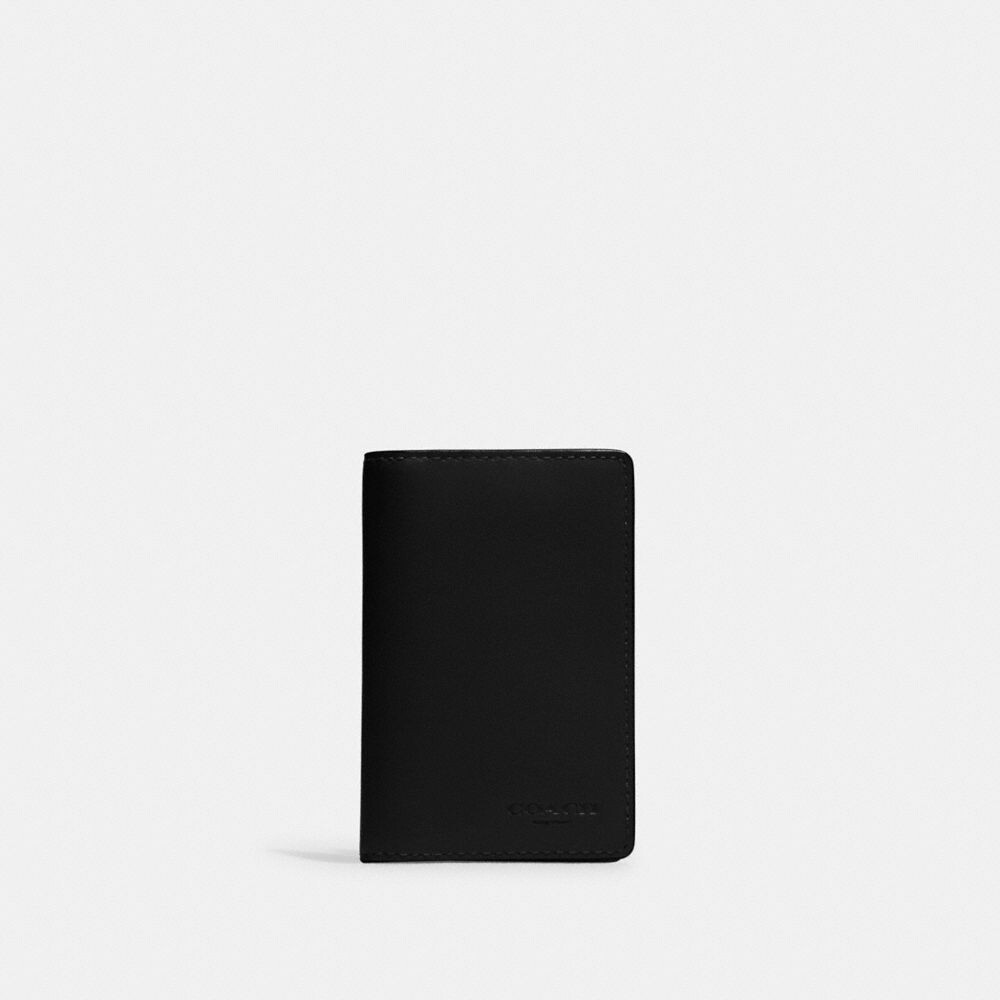 

Картхолдер COACH Id Wallet, металлический/черный