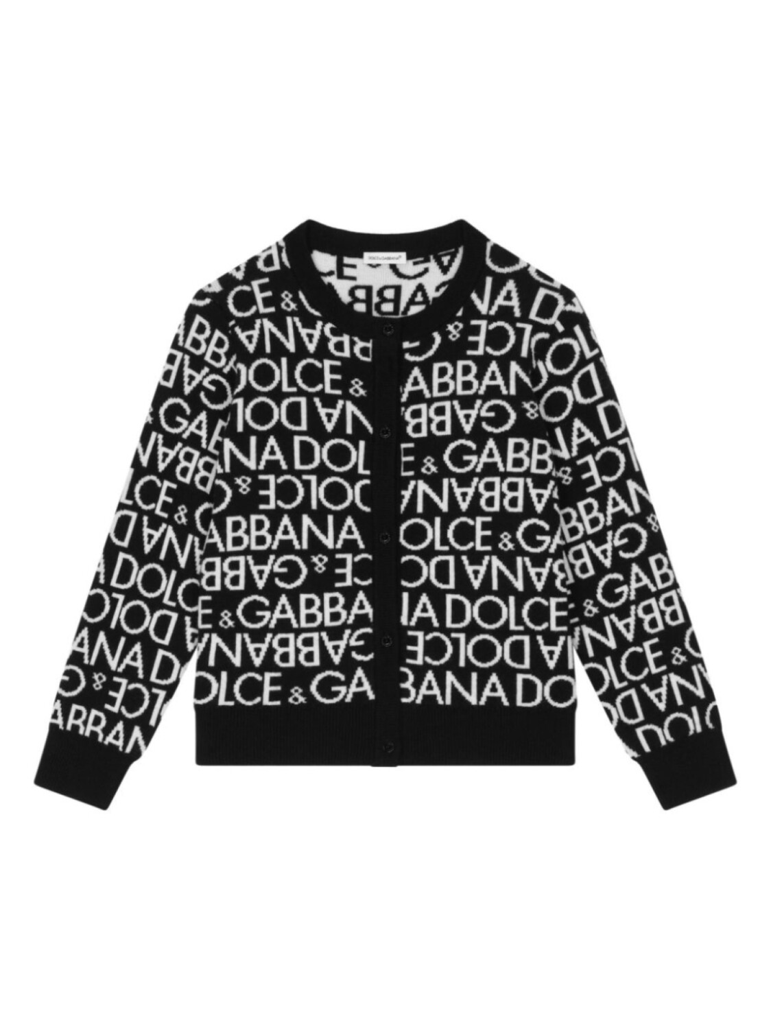 

Dolce & Gabbana кардиган с монограммой, черный