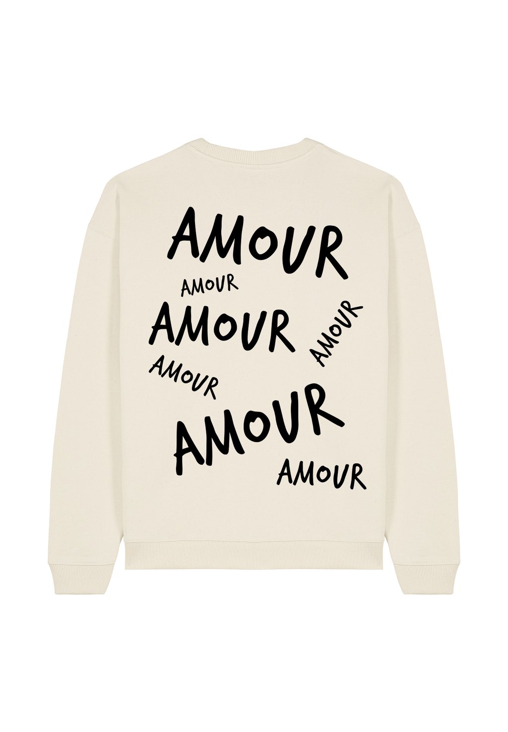

Толстовка AMOUR3 BACK PRINT UNISEX Mira Paris, кремовый