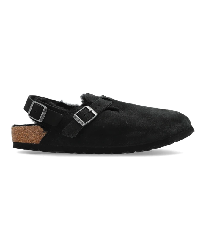 Туфли Токио внутри из овчины Birkenstock, черный