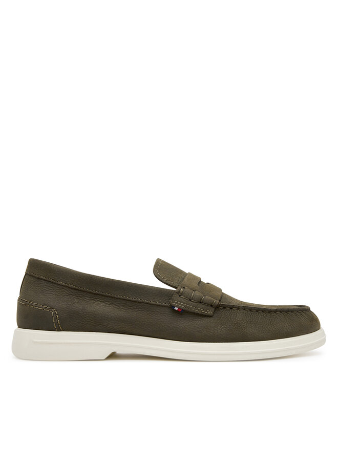 

Мокасины Nubuck P Loafer Fm0Fm05350 Tommy Hilfiger, хаки