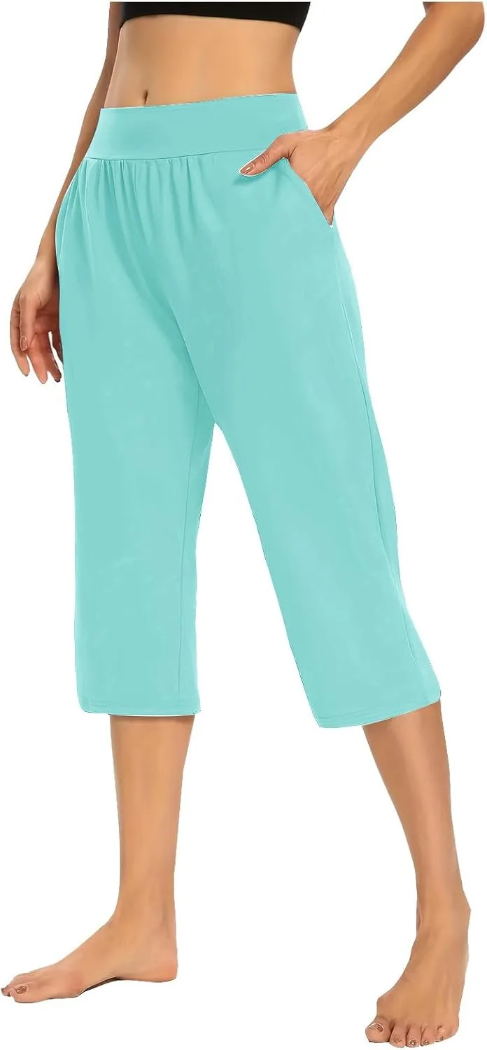 

Капри для женщин Plus Size Stretch High Waisted