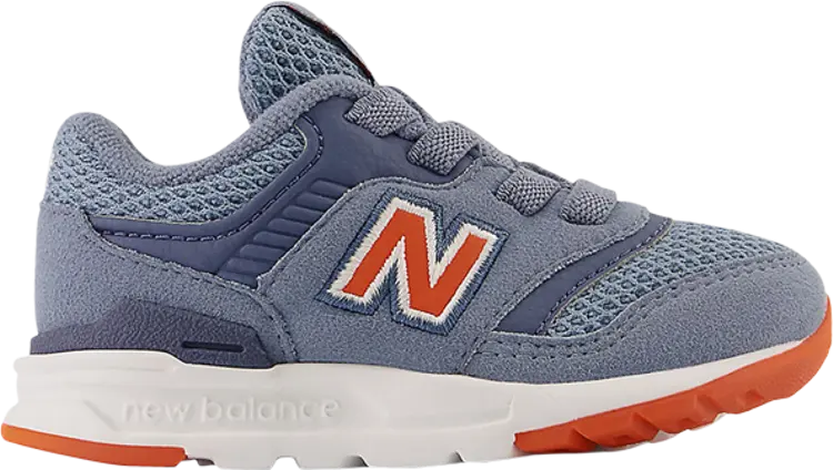 

Кроссовки 997H Bungee Lace Toddler Wide 'Grey Poppy', серый