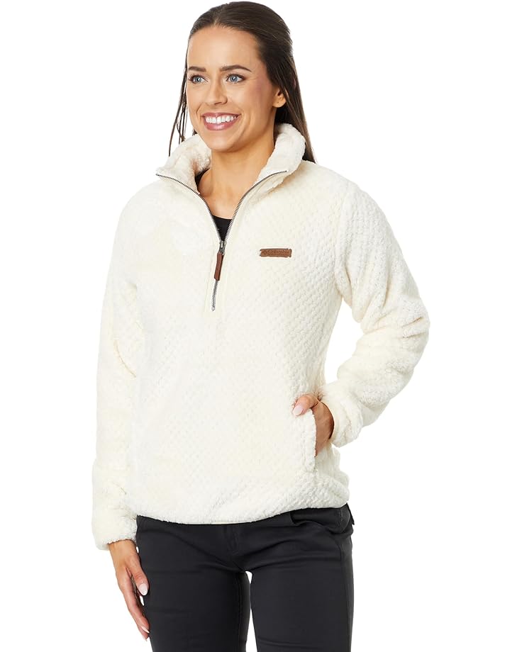 

Куртка Columbia Fire Side Sherpa 1/4 Zip, цвет Chalk