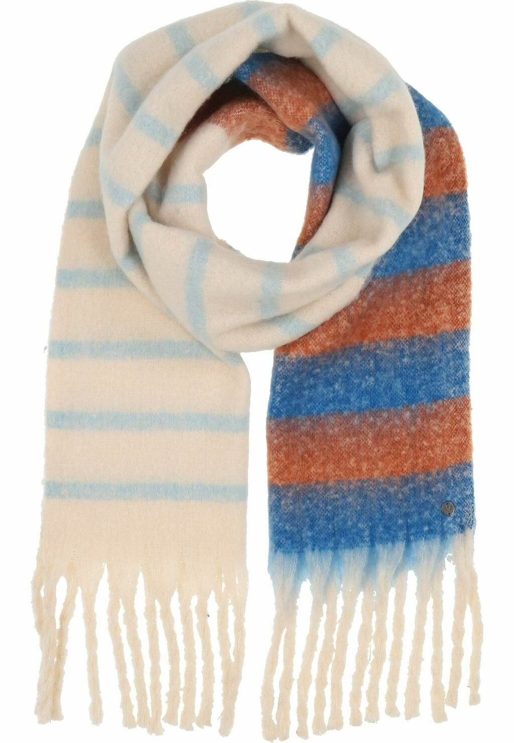 

Шарф STRIPES MIX FRAAS, синий