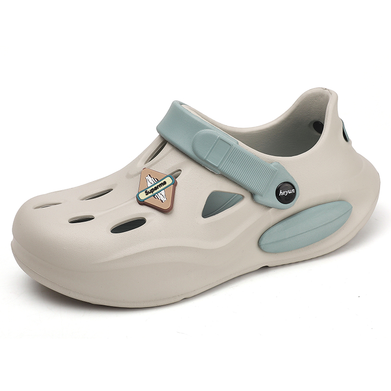 

KUPE Клоги мужские светло-серые, цвет Light Gray