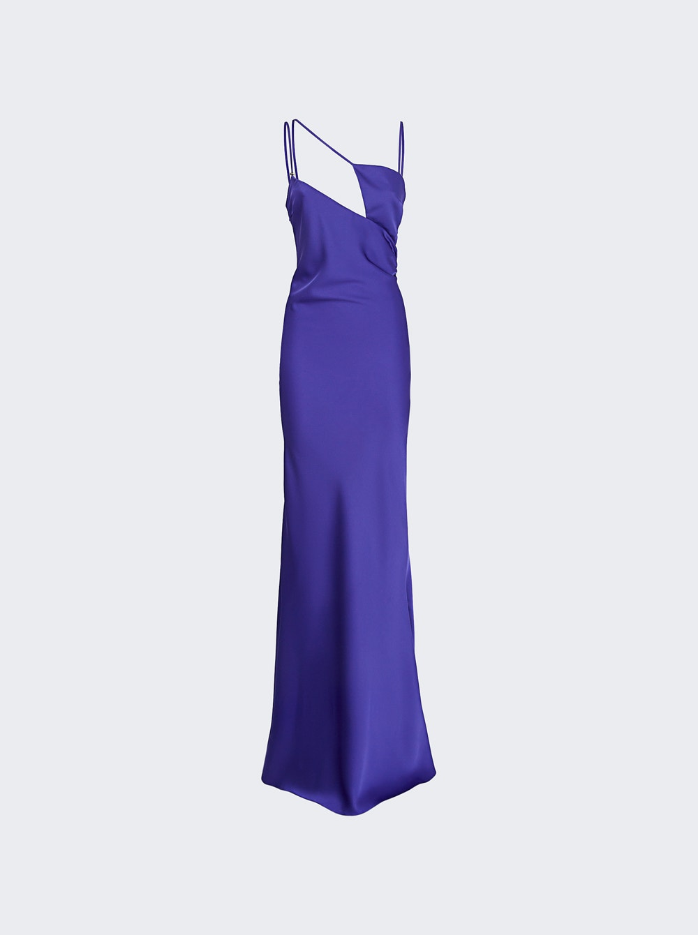 

Длинное платье Melva The Attico, цвет vivid violet