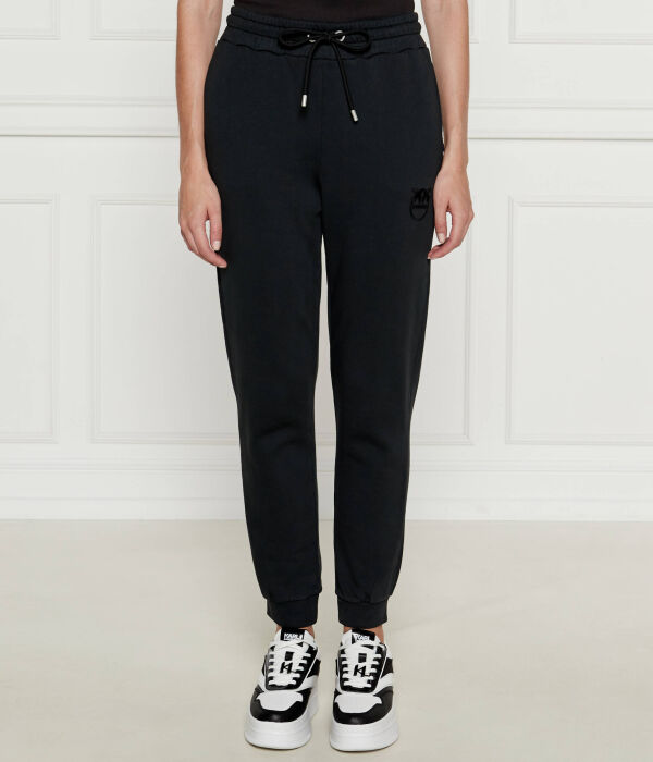 

Брюки-карго спортивные Pinko Regular Fit, черный