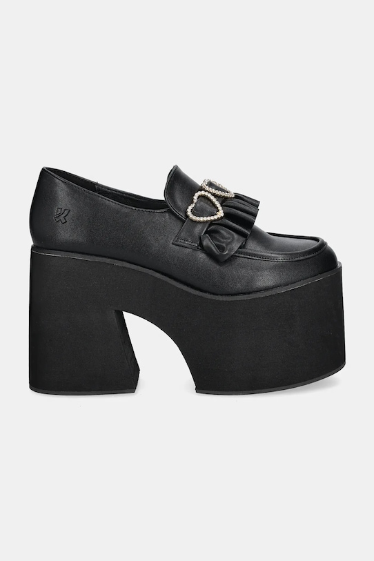 Туфли Dark Delights Chunky Heart Koi Footwear, черный — фото 2