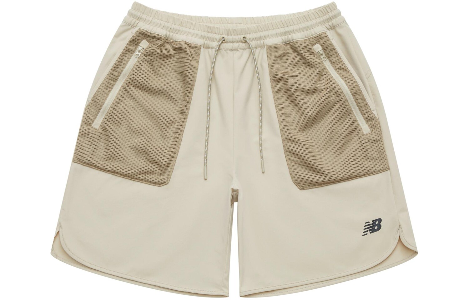 

Повседневные шорты унисекс хаки New Balance, хаки