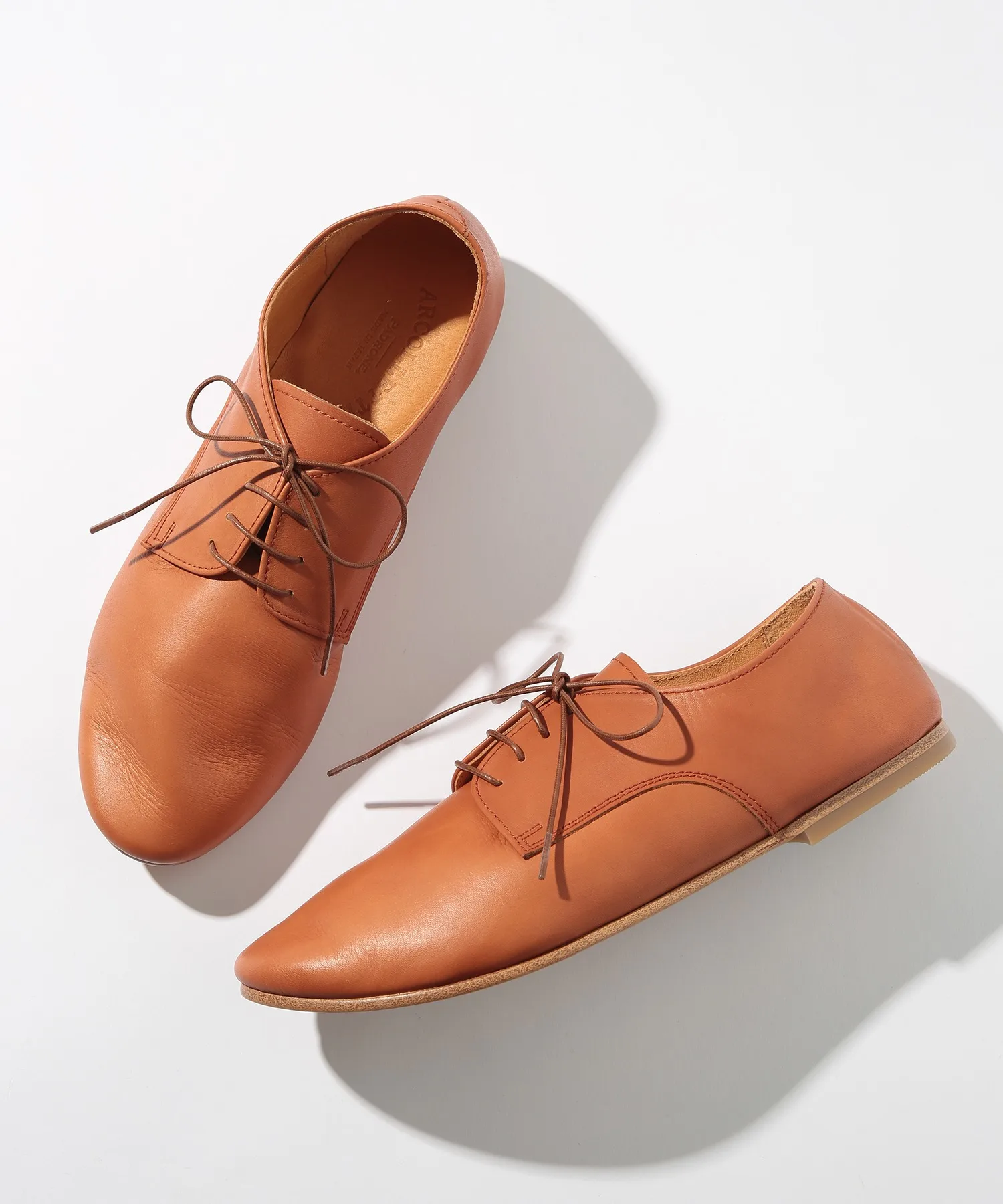 Мужские кожаные туфли ARCOLLETTA PADRONE WP DANCE SHOES кэмел
