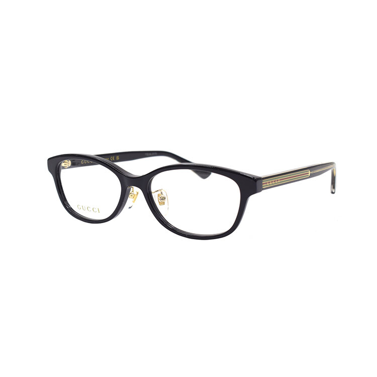 

Оправа Gucci Unisex в овальной форме, черный / зеленый / красный