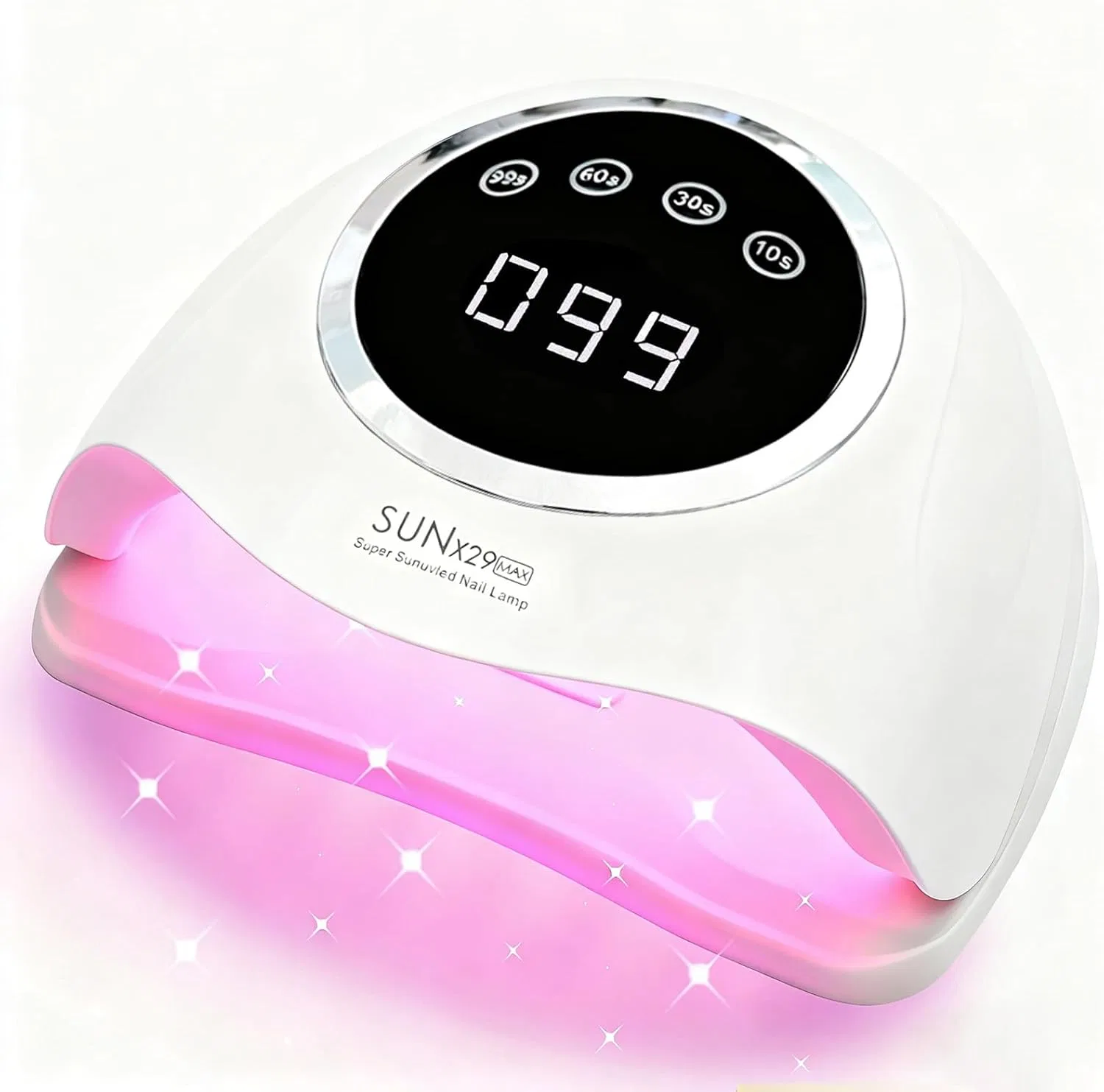 UV LED лампа для ногтей MainPi 380 Вт с 90 светодиодами Mainpi