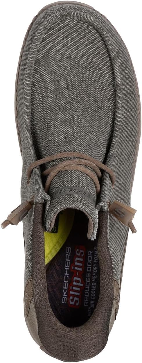 Мужские кроссовки Skechers Melson - Coronado, хаки — фото 3
