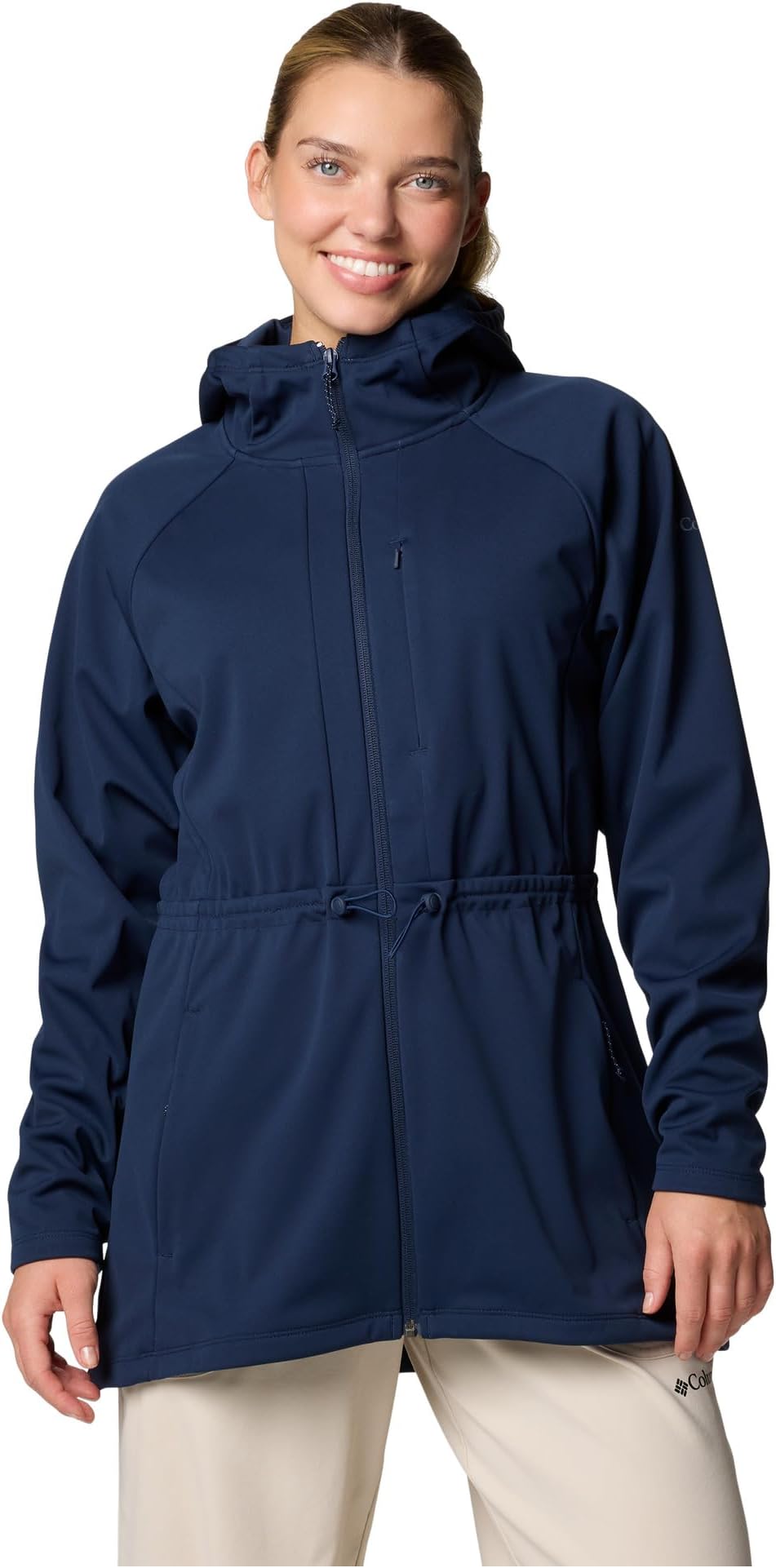 

Куртка Columbia Flora Park II Softshell Jacket, цвет Collegiate Navy