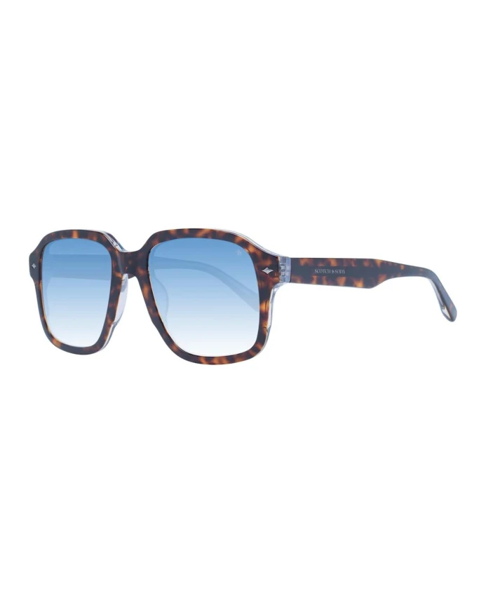 

Мужские солнцезащитные очки с коричневым квадратным градиентом Scotch & Soda, коричневый